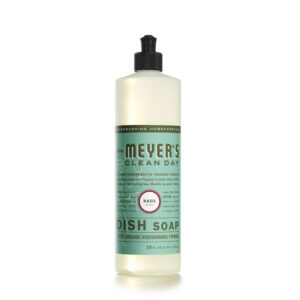 Mrs. Meyer's Clean Day Dish Soap 16 oz. Liquid, Basil Scent
