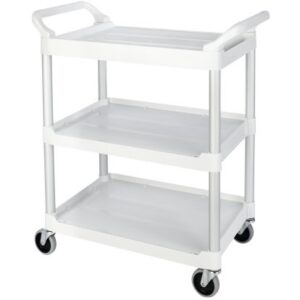 Service Cart w/ 4" Swivel Casters White