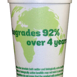 20C18VIO Vio Foam Cup White / Green 20 oz