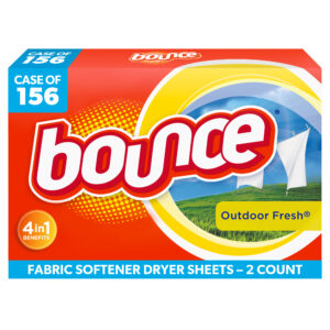 Bounce Coin Vend Dryer Sheets 2 Sheets Outdoor Fresh Scent