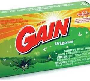 Gain Coin Vend Laundry Detergent Single Use Powder, Original Scent