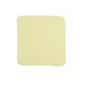 Light Duty Microfiber Cloth Yellow, 12" x 12"