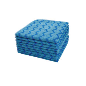 HYGEN Microfiber Cloth Blue, 16" x 16"