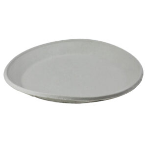 10" Natural Pulpex Plate Molded Fiber