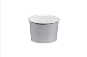 Hot / Cold Food Container White, 16 oz Short
