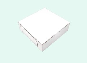 8" x 8" x 3" Standard Bakery Boxes White
