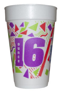 16C18VIOPP 16 oz. Foam Cup Vio Printed "Profit Pals"
