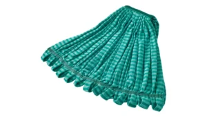 Microfiber Tube Wet Mop Green, 24 oz., 1" Headband