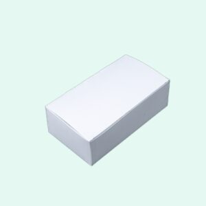 5" x 2.25" x 1.25" Small Nugget Box White