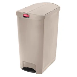 Slim Jim Step-On Container 24 Gal, Beige