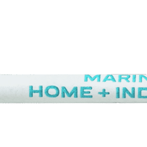 10.25" Giant Phade Straw Teal, Printed Paper Wrapped