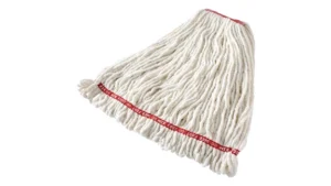 Web Foot Blend Shrinkless Wet Mop 24 oz, 1" Headband, White