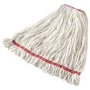 Web Foot Blend Shrinkless Wet Mop 24 oz, 1" Headband, White