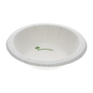 Compostable Pressware Paper Bowl 12 oz, Printed EarthChoice