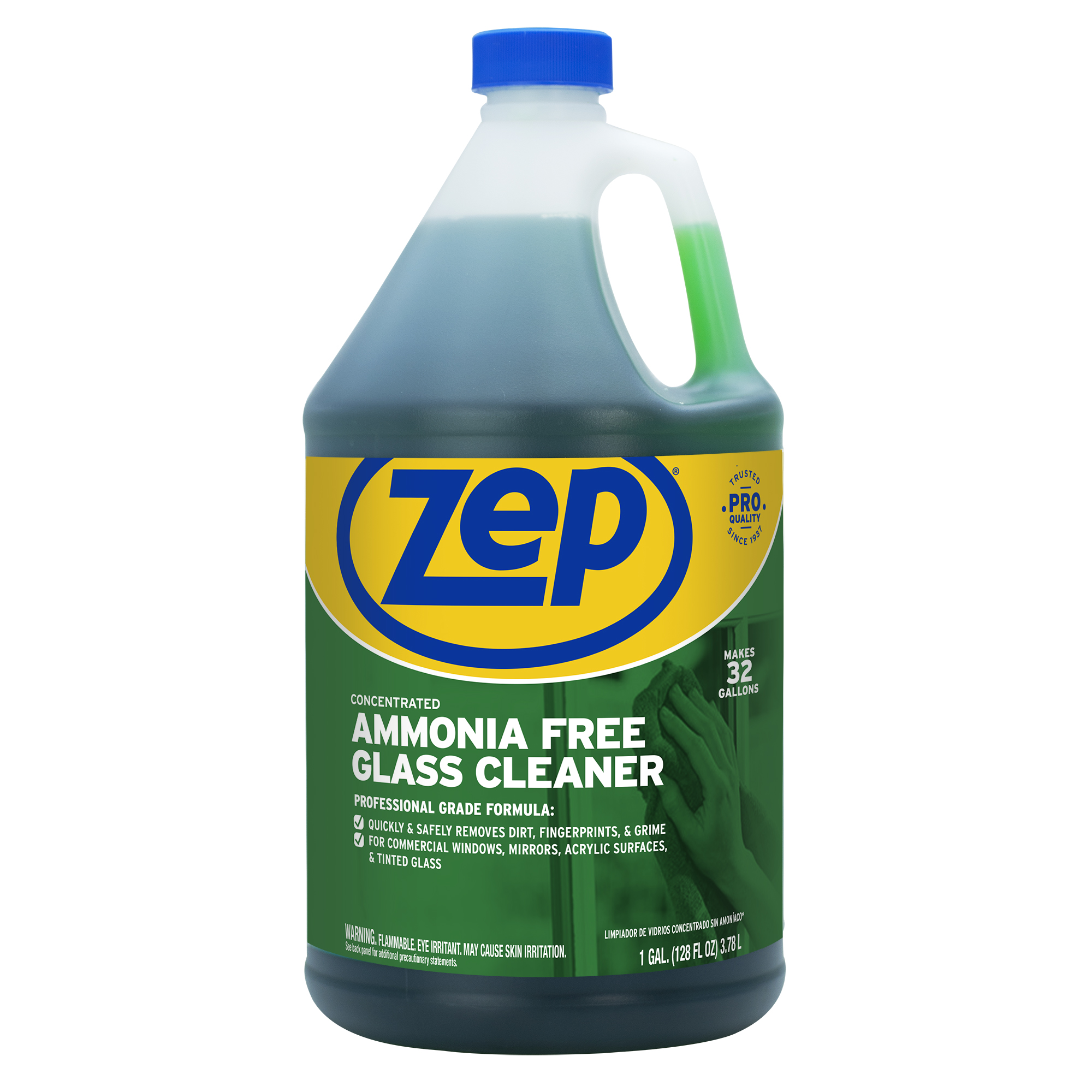 Ammonia Free Glass Cleaner Concen. 1 Gallon