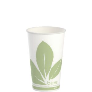 Waxed Paper Cold Cups 16-18 oz, Bare