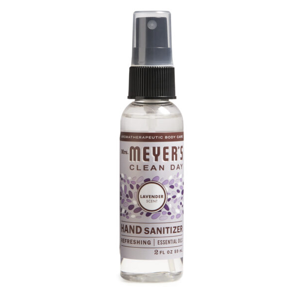 Mrs. Meyers Hand Sanitizer In Shelf Box, Lavender Scent, 2 oz