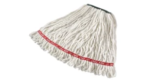 Web Foot Blend Shrinkless Wet Mop 20 oz, 1" Headband, White