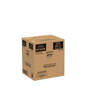 ThermoGuard Insulated Paper Hot Cup 16 oz White
