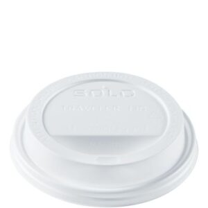 Traveler Lids for ThermoGuard White w/ Sip Hole