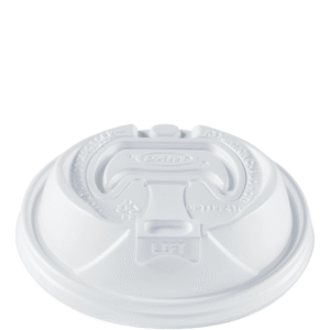 Optima Lids for ThermoGuard Reclosable Lid-White
