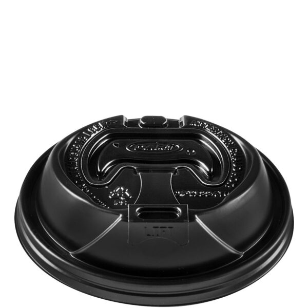 Optima Lids for ThermoGuard Reclosable Lid-Black