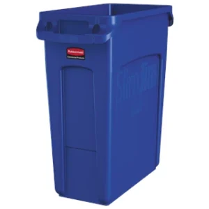 Vented Slim Jim 16 Gallon, Blue