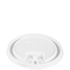 Liftback 'n' Lock Tab Lids White Polystyrene