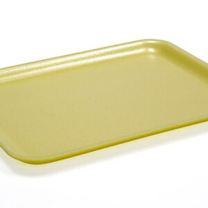 2S Yellow Supermarket Tray 8.38" x 5.88" x .69"
