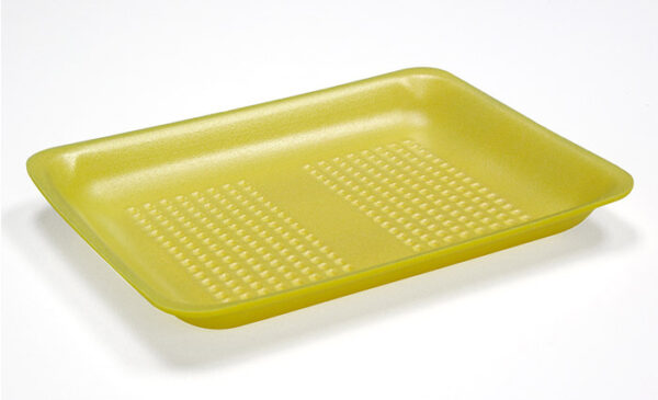 8S Yellow Supermarket Tray 10.5" x 8.25" x .7"