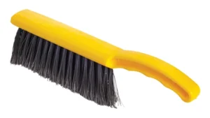 8" Counter Brush Plastic Poly Fill, Silver