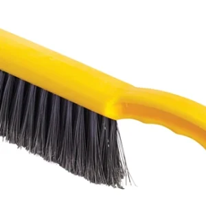 8" Counter Brush Plastic Poly Fill, Silver