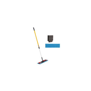 Adaptable Flat Mop Kit Black