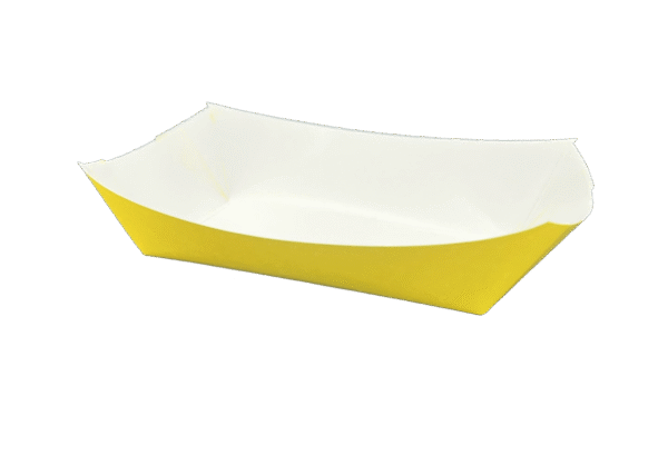 #500 Food Tray Solid Yellow