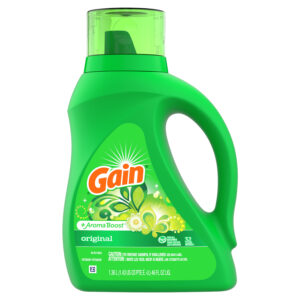 Gain + Aroma Liq Laundry Detergent Original Scent HE Compatible 46 oz