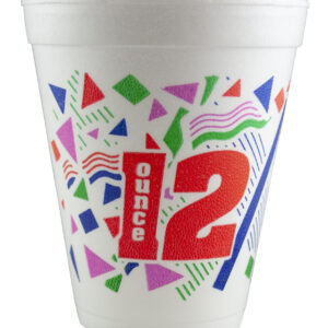 C12AVIOPP 12 oz Vio Foam Cup Printed "Profit Pals"