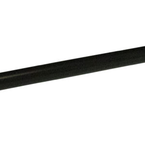 8.5" Super Giant Straw Black Paper Wrapped