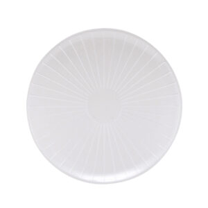 Caterline Rigid Serving Trays 12" Round Clear