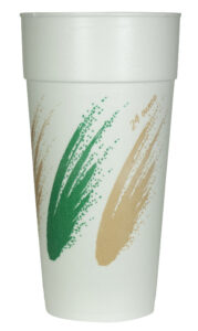 24C18 24 oz Vio Foam Cup Stock Print "Simplicity"