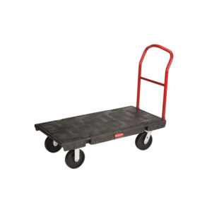 Heavy-Duty Platform Truck 24" x 48" w/ 8" Polyolefin Casters