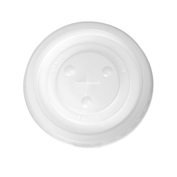 Frost-Flex Lid w/ Straw Slot For PF20 & PF24 Translucent