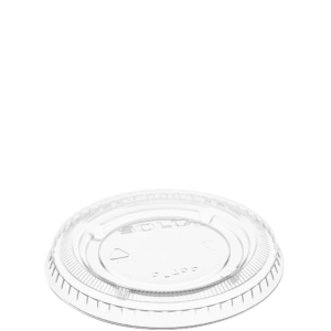 Plastic Souffle Cup Lids Clear PP Large 3.1" x 0.4"