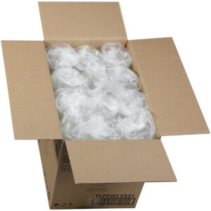 Plastic Strawless Sipper Lid For 24 oz Cup Clear