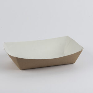 500# Eco-Friendly Food Tray Kraft 9.50" x 6.38" x 2.13"