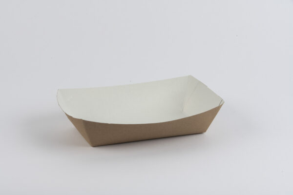 500# Eco-Friendly Food Tray Kraft 9.50" x 6.38" x 2.13"