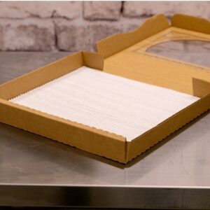 12" Square Single Face Pizza Liner