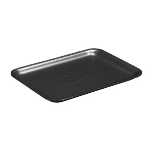 4S Black Supermarket Tray 9.25 x 7.25 x .687