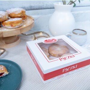 8" x 8" X 2.5" Paczki Box Window