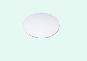 14 inch Circle Circle Pad, White, Greaseproof