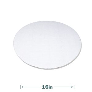 16 inch Circle Circle Pad, White, Greaseproof